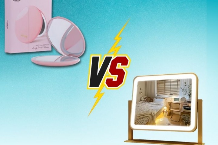 So sánh gương KATA và gương trang điểm led Hàn Quốc: So sánh chi tiết từ A đến Z
