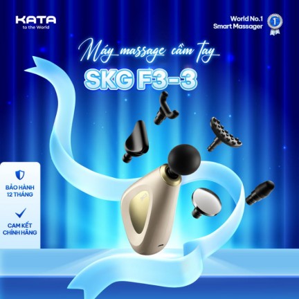 Súng massage cơ cầm tay SKG F3-3