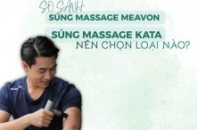 So sánh súng massage Meavon và Súng massage KATA: Nên chọn loại nào?