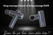 Súng massage Xiaomi và Súng massage KATA: Đâu là sự lựa chọn phù hợp?