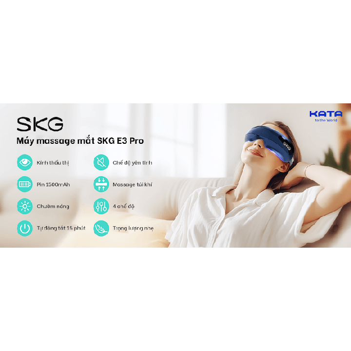 Máy massage mắt SKG E3 Pro đa chức năng