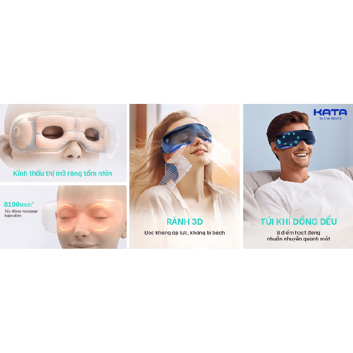 Máy massage mắt SKG E3 Pro siêu nhẹ