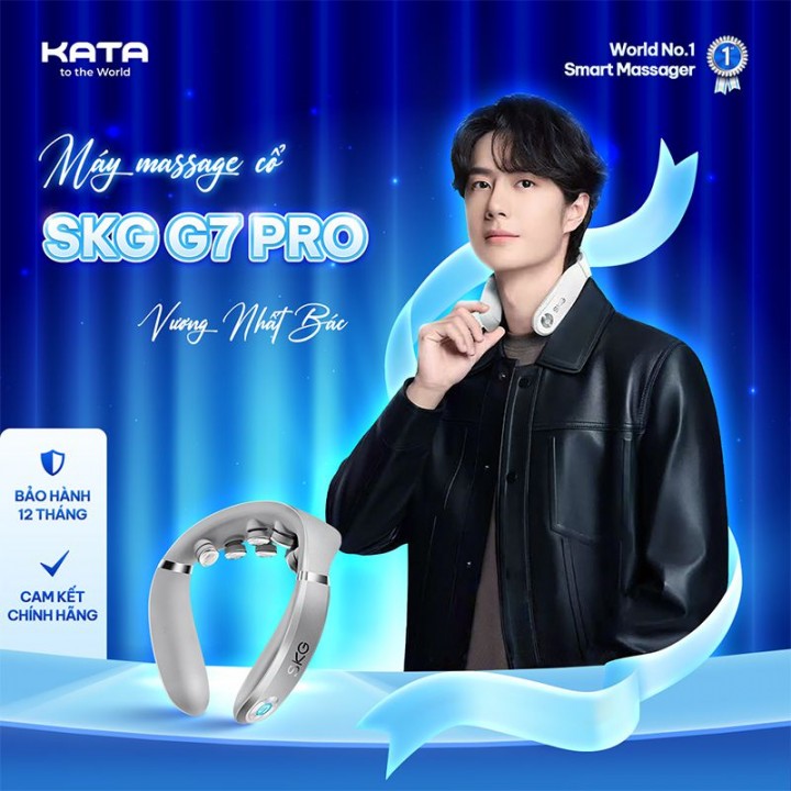 Máy massage cổ SKG G7 PRO-E chính hãng