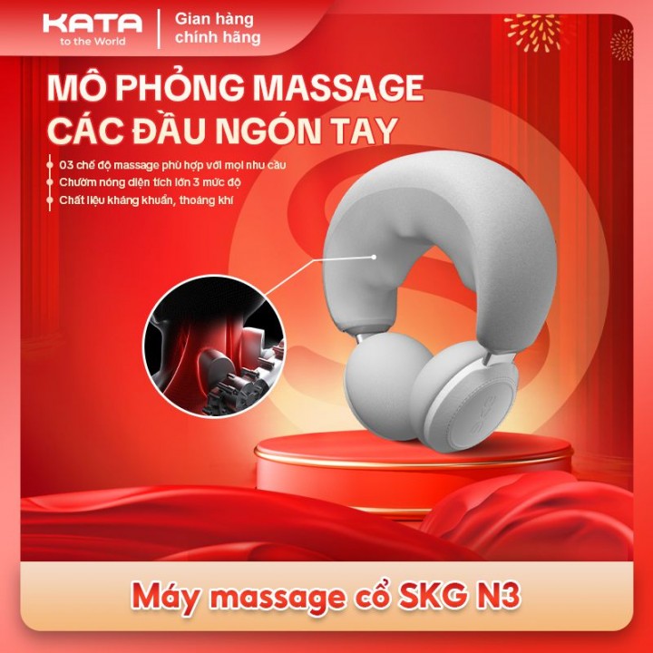 mua máy massage cổ SKG N3 chính hãng tại KATA Tech