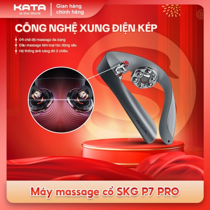 mua ngay máy massage cổ vai gáy SKG P7 với nhiều khuyến mại