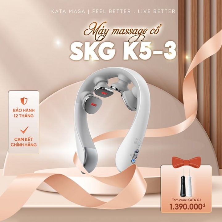 Máy massage cổ SKG K5-3 chính hãng
