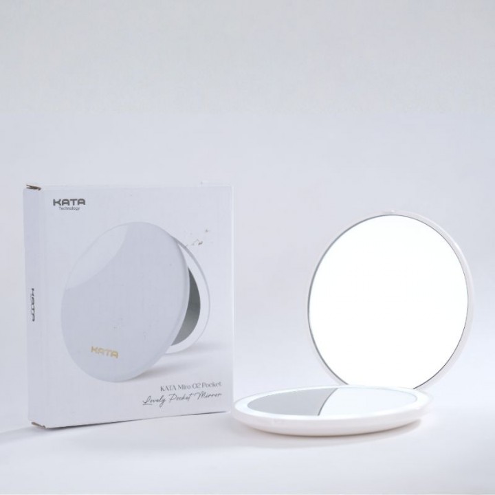 Combo 2 gương Led trang điểm cầm tay KATA Miro O2 Pocket  nhỏ gọn