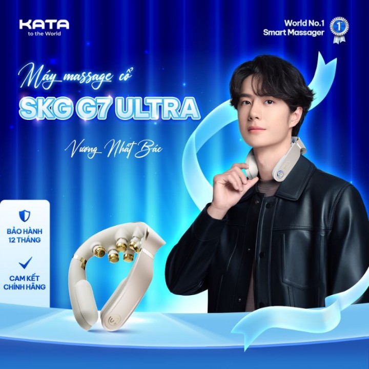 Máy massage cổ SKG G7 Ultra chất lượng