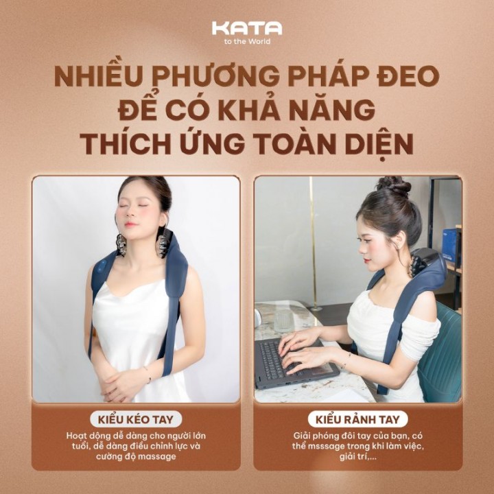 nhiều phương pháp đeo