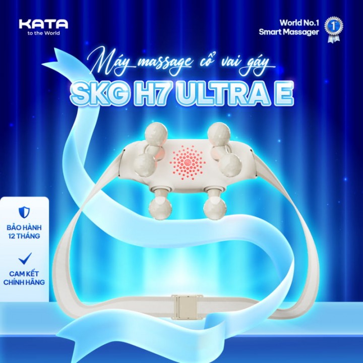 máy massage cổ vai gáy SKG H7 Ultra E
