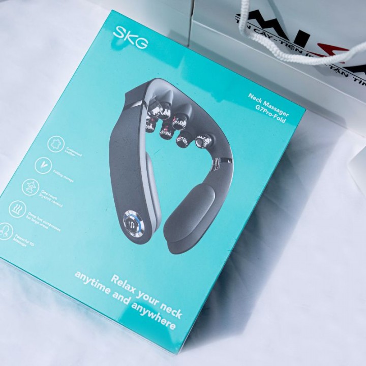 Quà tặng doanh nghiệp MISA máy massage cổ SKG G7 Pro- Fold