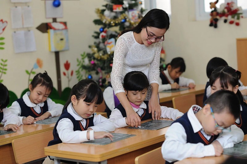 Nghề giáo là công việc đòi hỏi sự kiên nhẫn, tập trung và sử dụng giọng nói