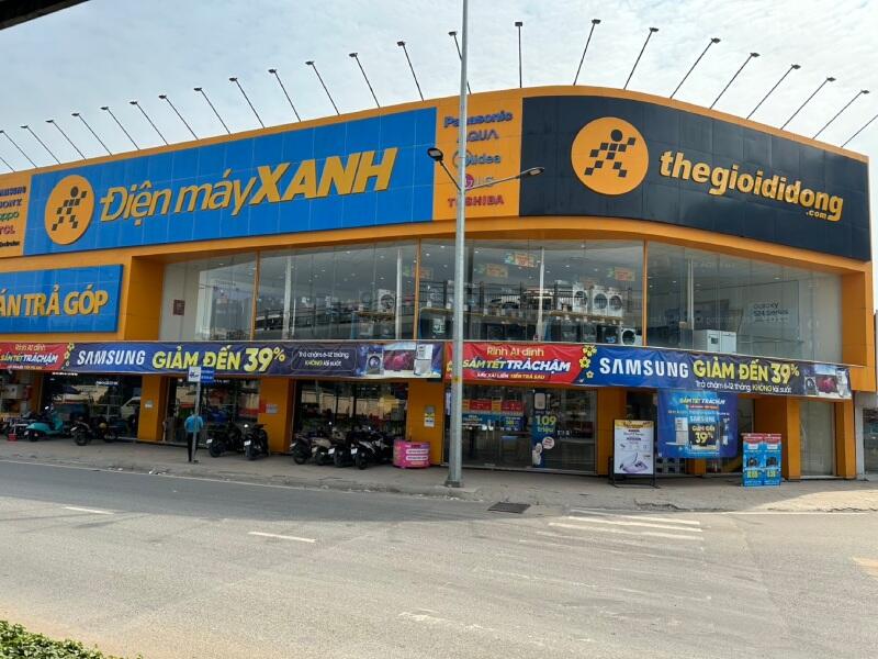 Chuỗi điện máy xanh tại TP.HCM