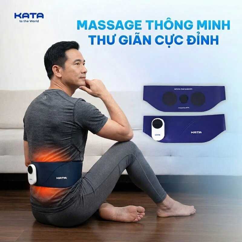 Máy massage lưng Kata siêu mỏng nhẹ