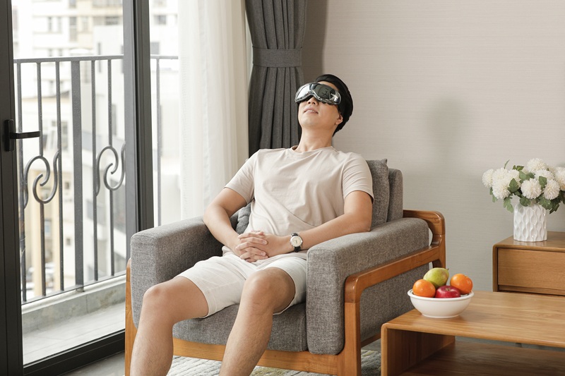  Máy massage mắt