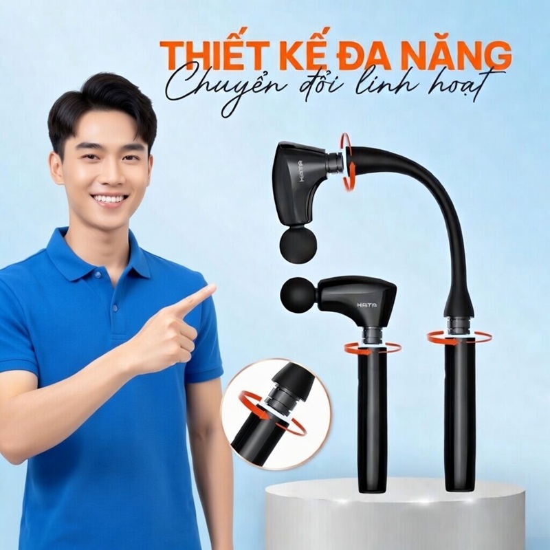 Súng massage cầm tay Kata