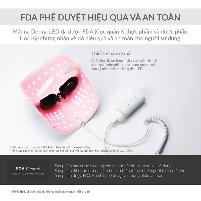 Mặt nạ ánh sáng sinh học LG Pra.L