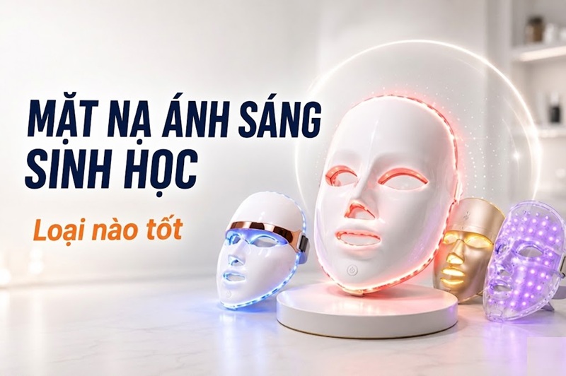 Mặt nạ ánh sáng sinh học loại nào tốt? Top 5 sản phẩm đáng cân nhắc