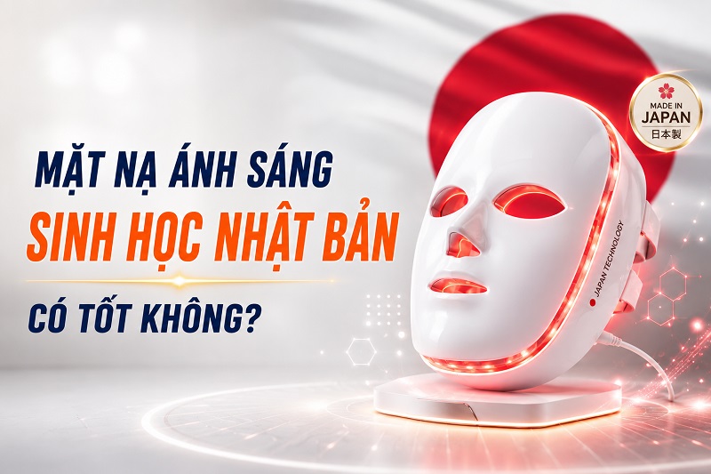 Mặt nạ ánh sáng sinh học của Nhật có tốt không?
