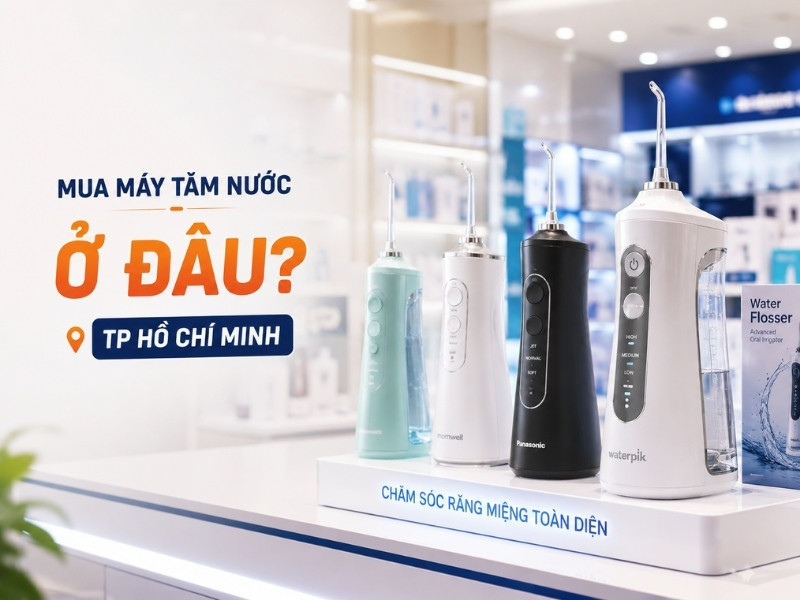 Mua máy tăm nước ở đâu tại TP Hồ Chí Minh?