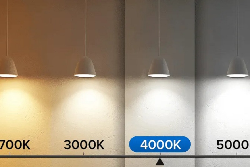 Ánh sáng trung tính (khoảng 4000K – 4500K)
