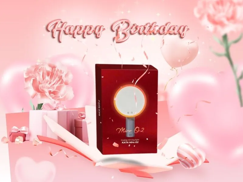 KATA Miro O2 là món quà sinh nhật ý nghĩa dành cho các bạn gái