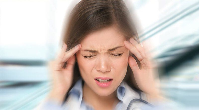 Thiếu cân khiến chóng mặt, hoa mắt do thiếu máu.