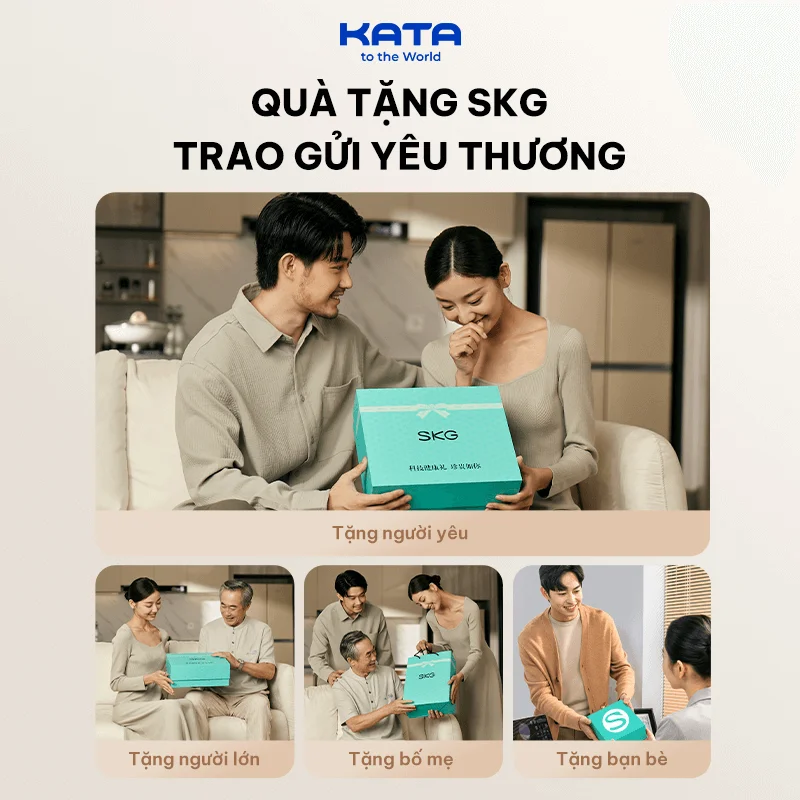 Máy massage SKg X7 Pro phù hợp làm quà tặng cao cấp