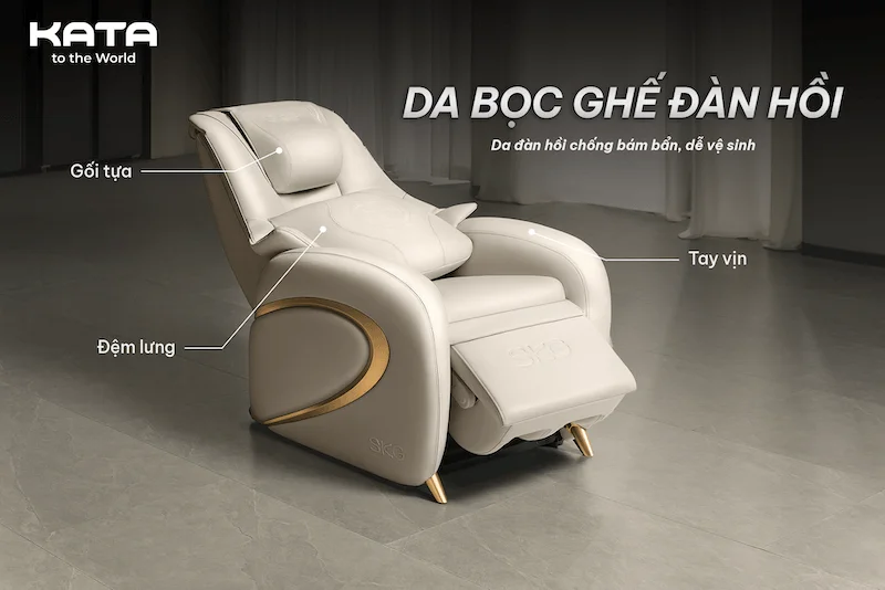 Da bọc ghế  SKG H5 cao cấp, đàn hồi, chống bám bẩn