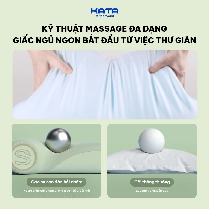 Ruột gối SKG P5 làm từ cao su non