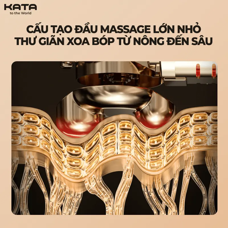 Đầu massage SKG T1-2 cấu tạo 4D mô phỏng động tác tay người