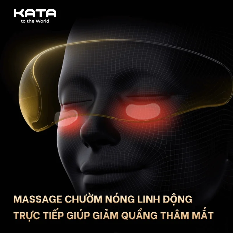 Chườm nóng NTC giảm quầng thâm trên máy SKG E9