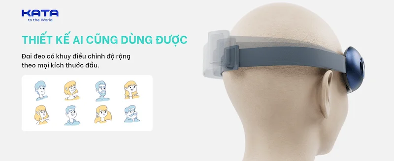 Máy massage mắt SKG E3 Pro phù hợp với mọi đối tượng