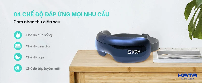 04 chế độ massage đáp ứng mọi nhu cầu