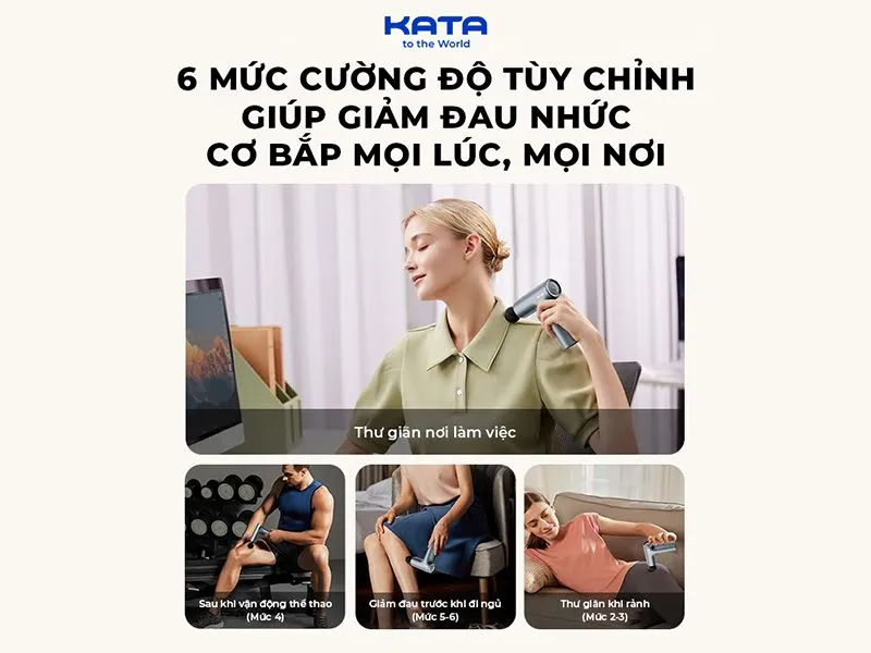  Lưu ý khi dùng súng massage SKG F1 Pro tại nhà 