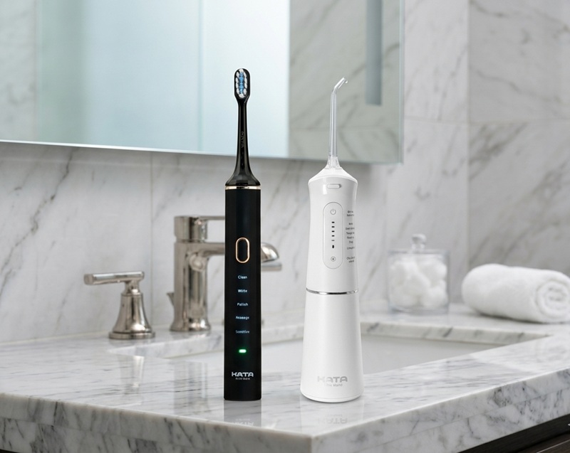 Combo bàn chải điện WT001 và máy tăm nước G1