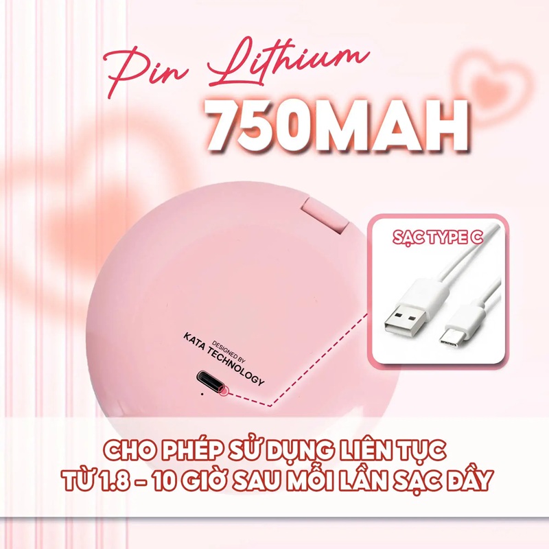  thiết bị còn sử dụng pin dung lượng ổn định, cho phép sử dụng lâu dài mà không cần sạc thường xuyên.