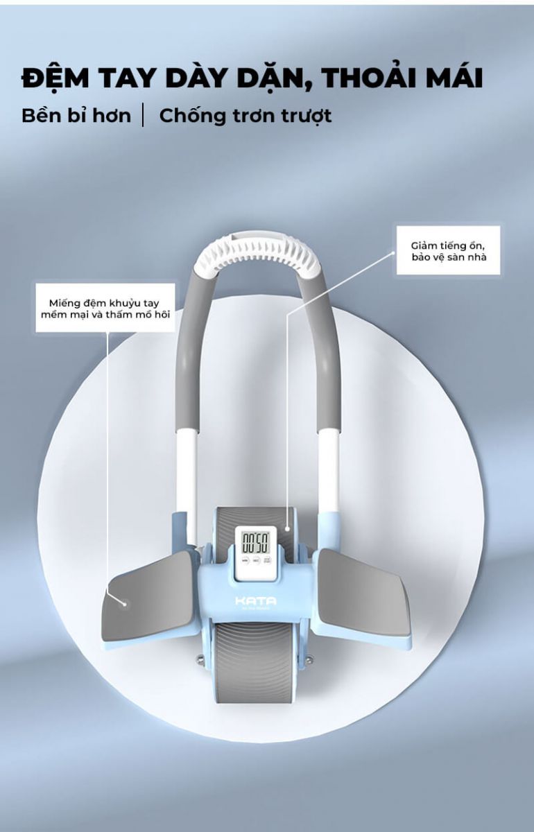 Đệm tay dày dặn thoải mái chống trơn trượt