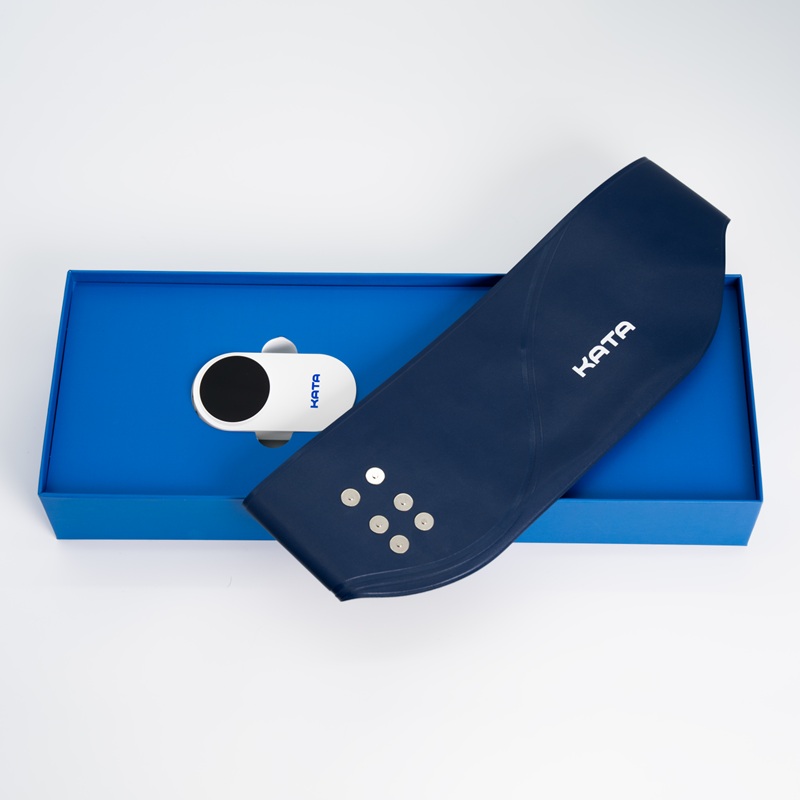 Máy massage lưng KATA W04 được thiết kế như một chiếc đai massage nhỏ gọn