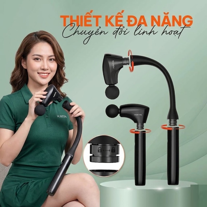 Súng massage cầm tay KATA MG22 Pro