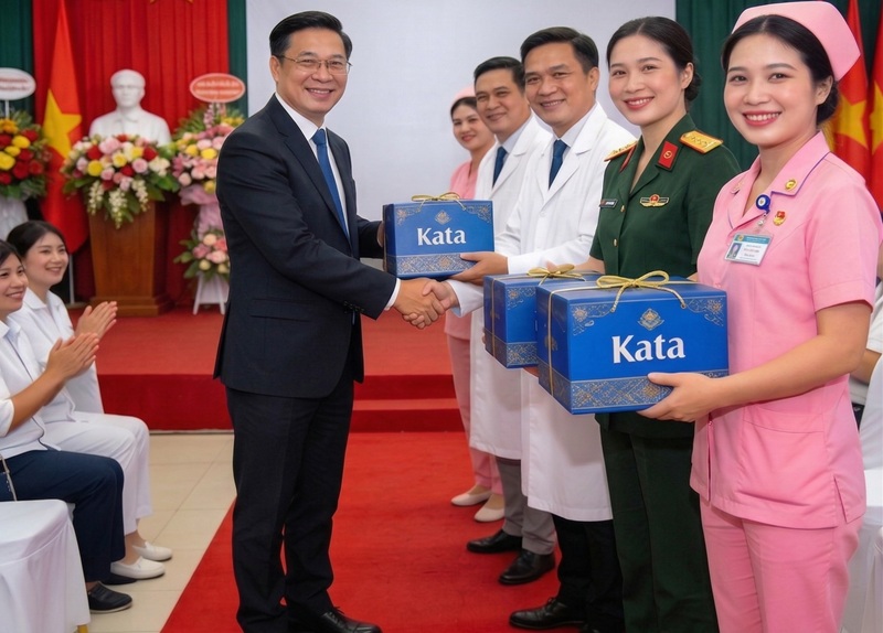 Các sản phẩm chăm sóc sức khỏe luôn nằm trong top quà tặng ngành y tế