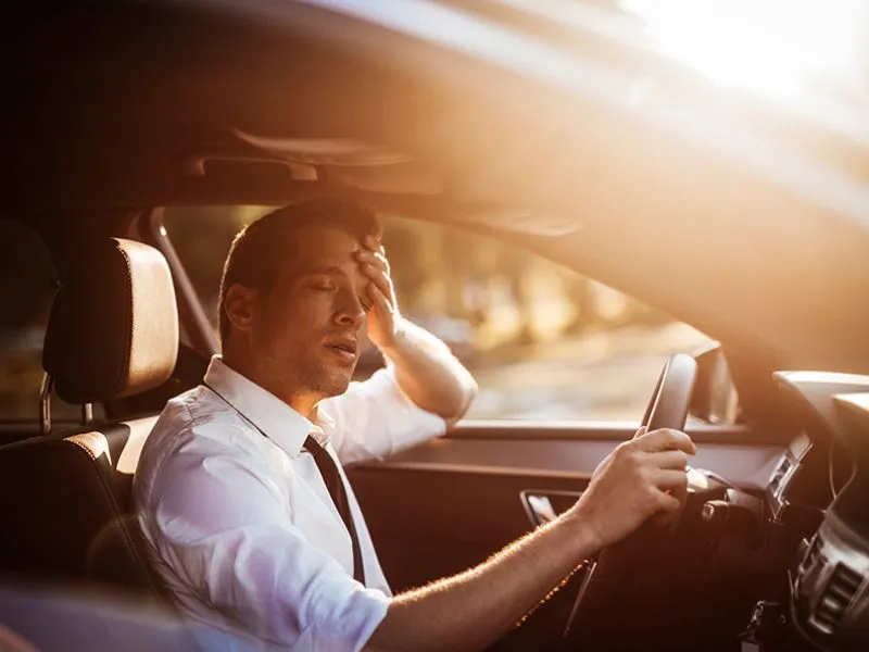 Trường hợp lái xe đường dài nhiều giờ liên tục