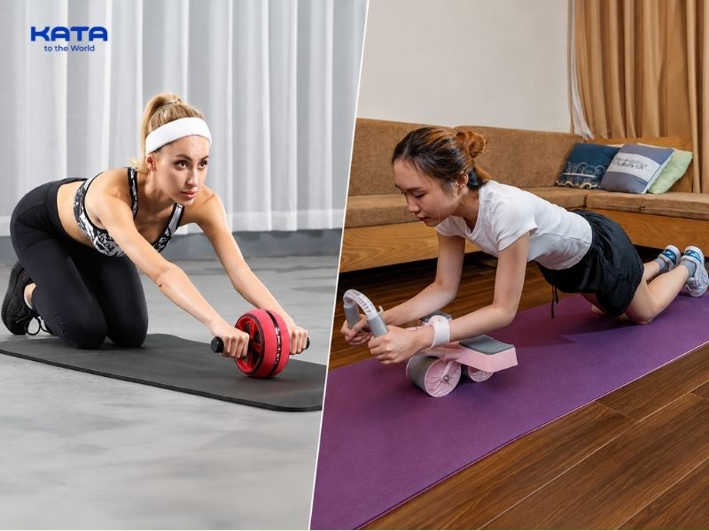 Cách tập của con lăn 1 bánh và con lăn 2 bánh thường không giống nhau