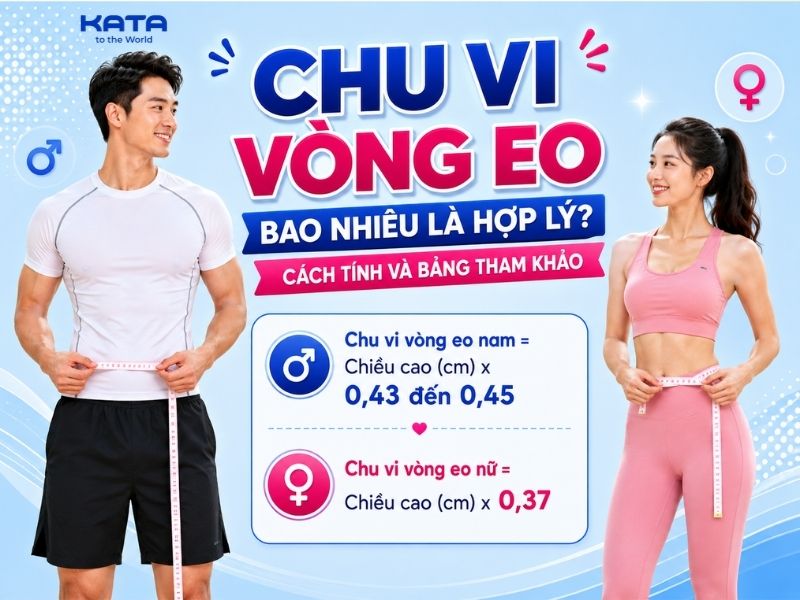 Chu vi vòng eo bao nhiêu là hợp lý? Cách tính và bảng tham khảo