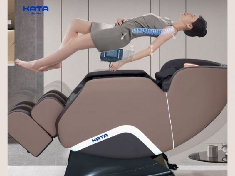 Công nghệ Zero Gravity giúp thư giãn cơ bắp