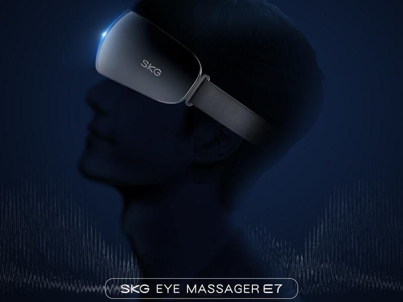 Loạt máy massage mắt của SKG sở hữu thiết kế không dây vô cùng độc đáo, tiện lợi cùng vẻ ngoài thời thượng không hề thua kém những món phụ kiện thời trang