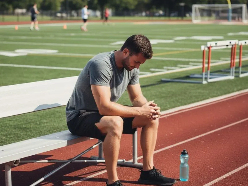 Nghỉ ngơi có thể giúp người dùng bớt đau bắp chân