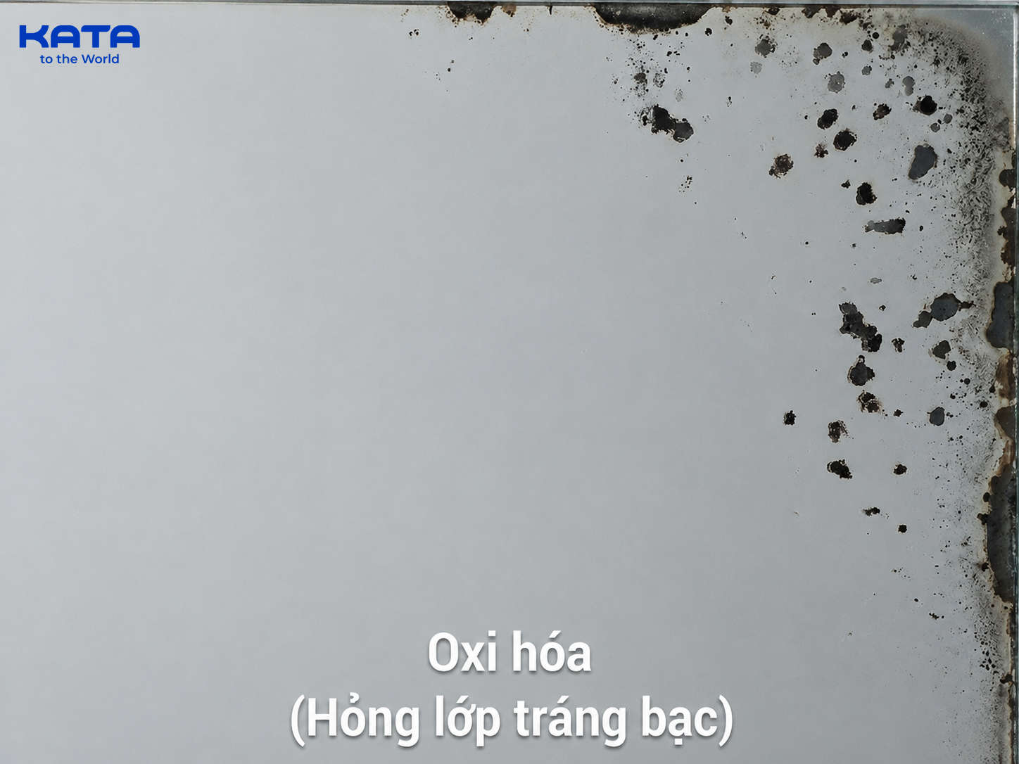 Gương bị hỏng lớp tráng bạc