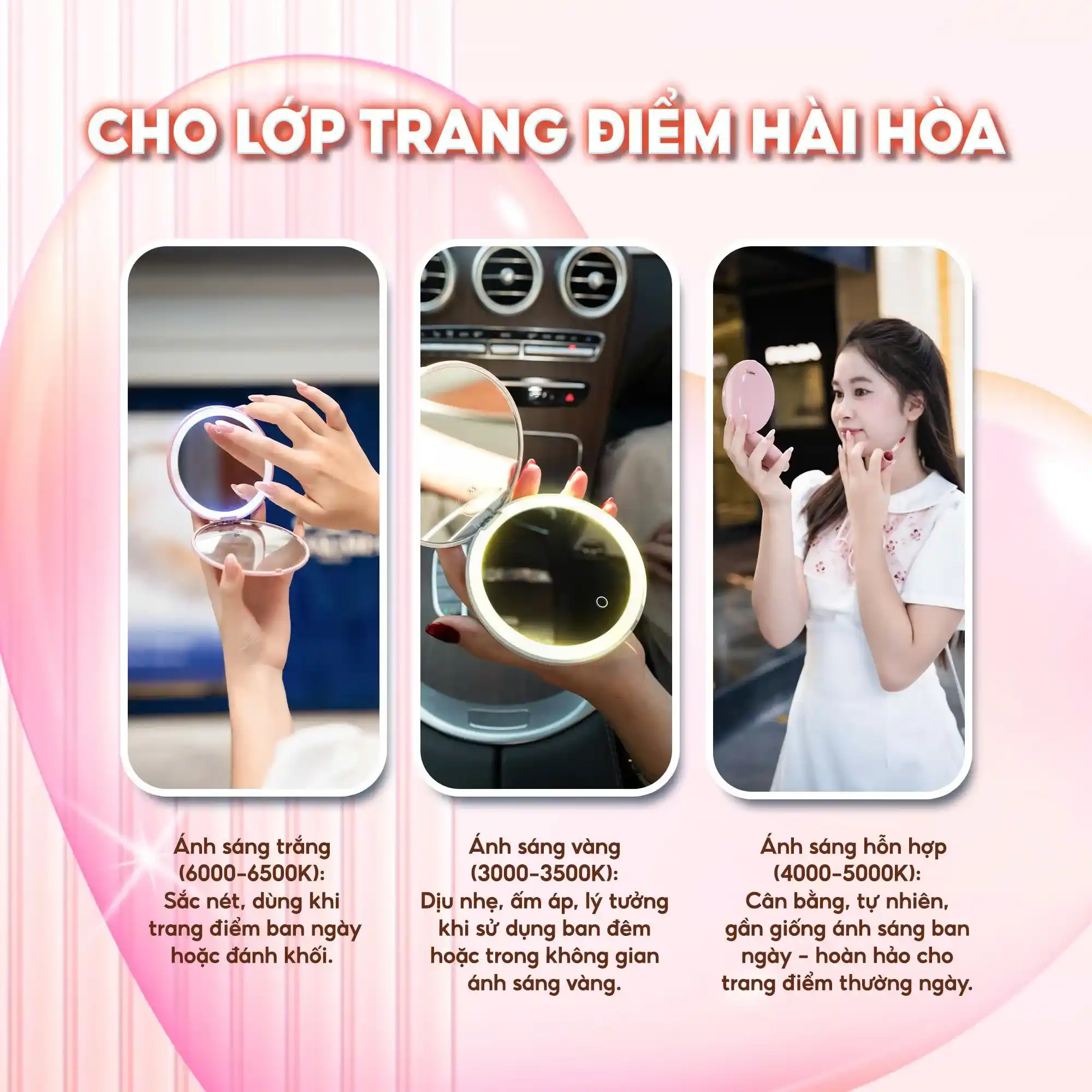 3 chế độ mô phỏng ánh sáng chân thực