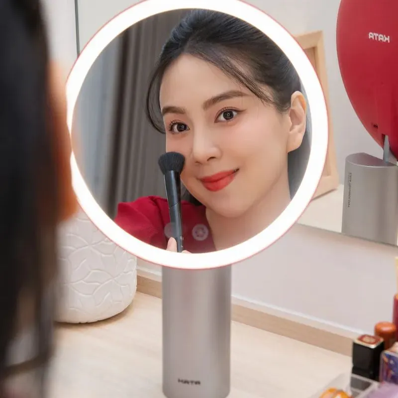 Gương led dùng pin